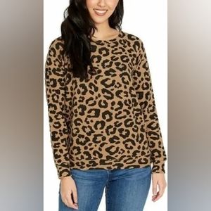 Buffalo David Bitton  Leopard Sweater